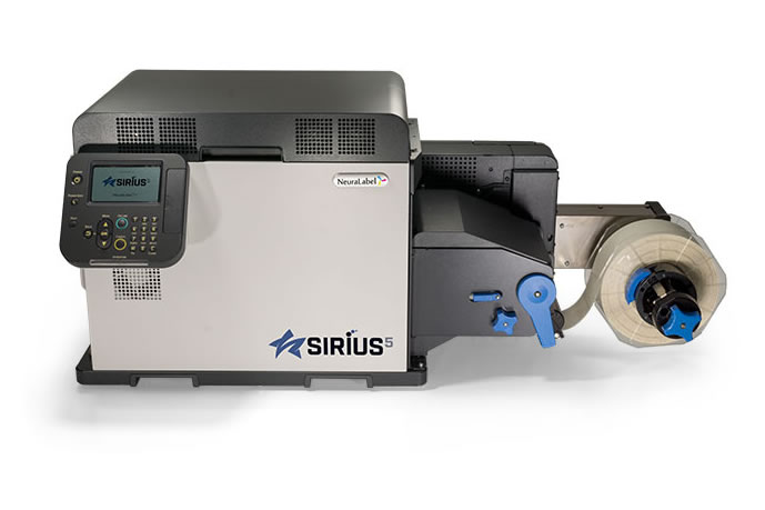 Sirius - 白色碳粉桌面标签打印机